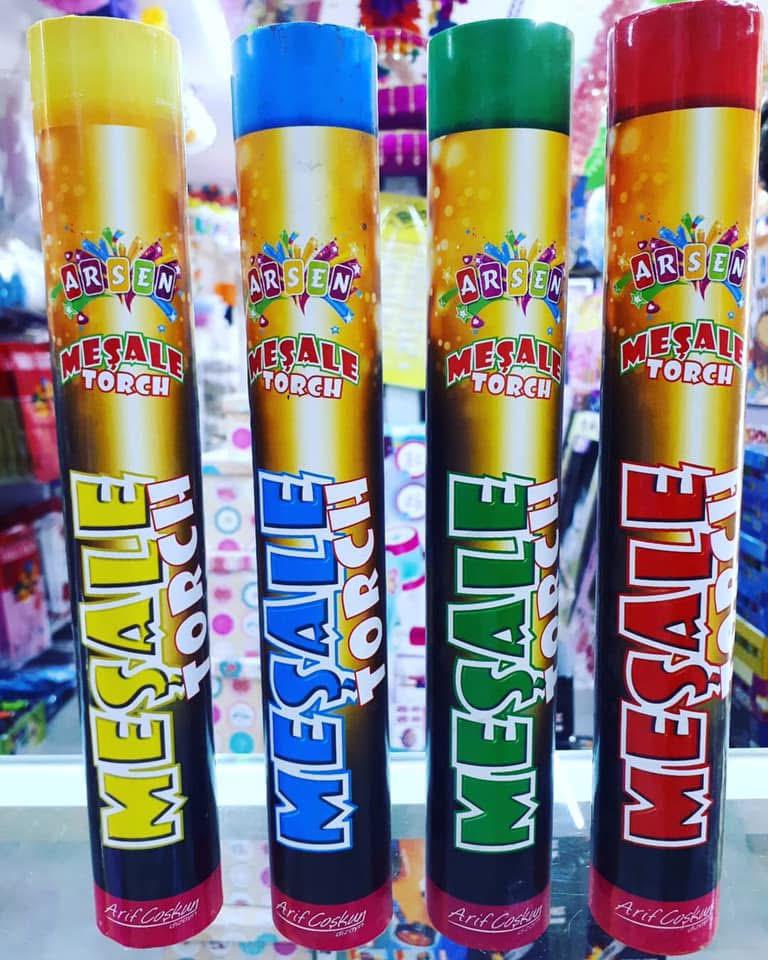 Meşale ile Geceleri Aydınlat! Kutlamalara Işık Kat!